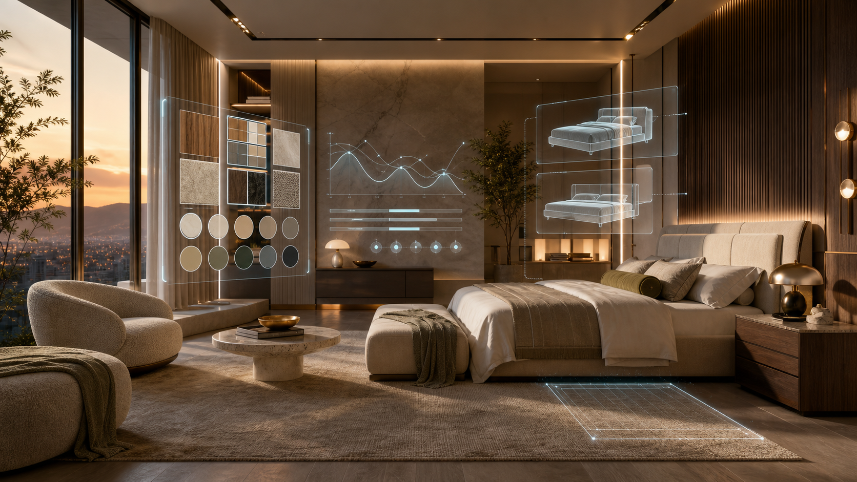 How AI Predicts the Next Luxury Bedroom Trends for Indian Homes
