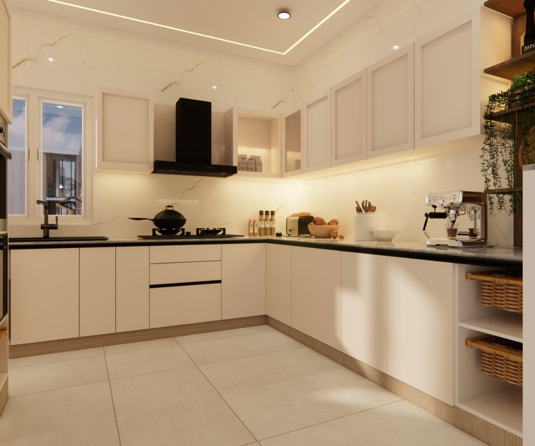 Indian kitchens by Avyakt Interiors & Real Estate
