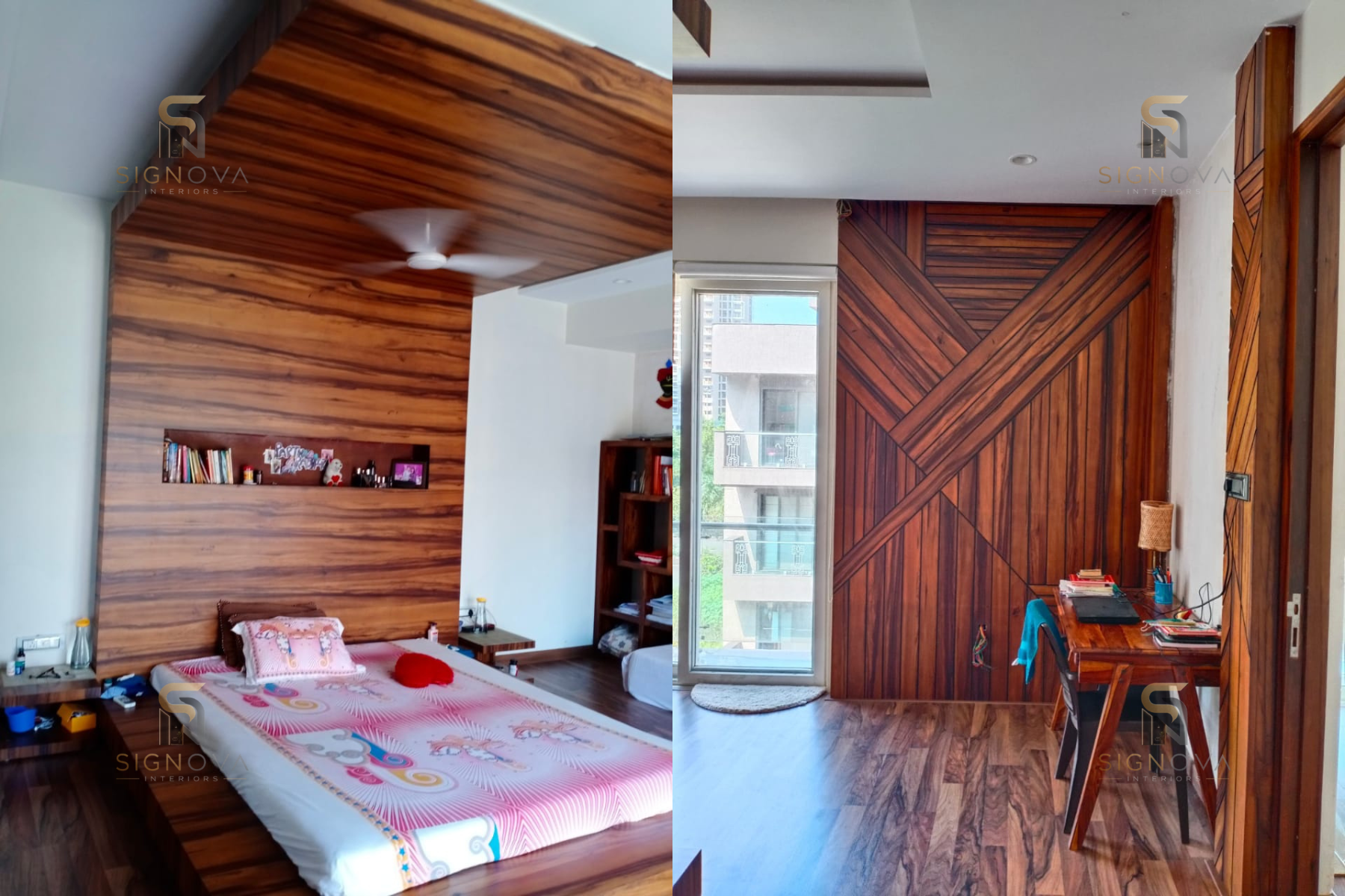small bedrooms by Signova Interiors