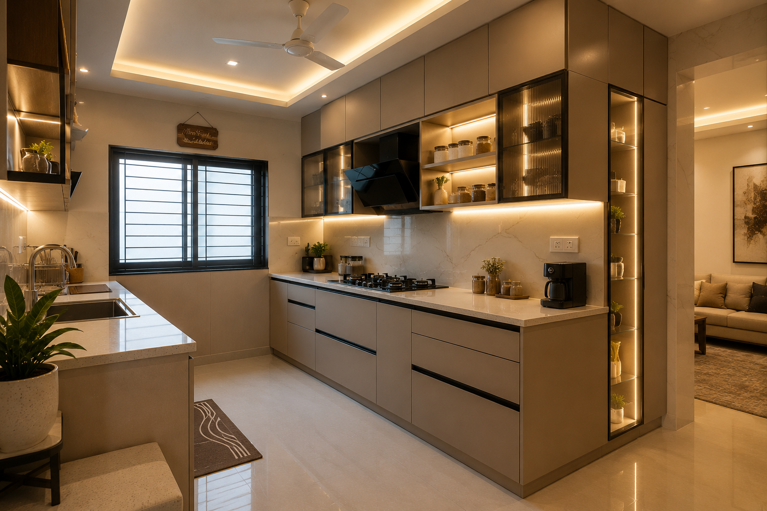 Indian kitchens by Signova Interiors