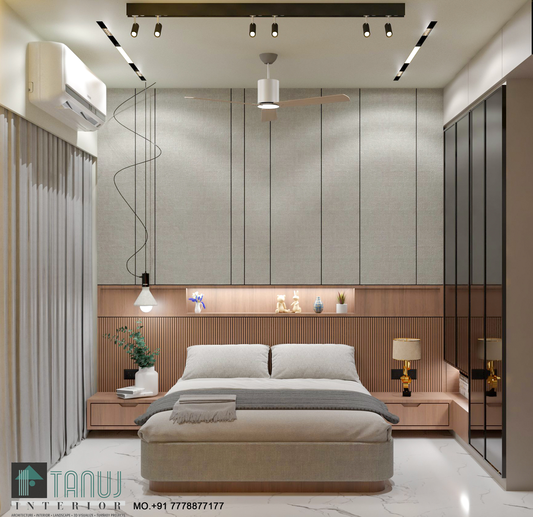 wardrobe interiors by Mahesh Gajjar