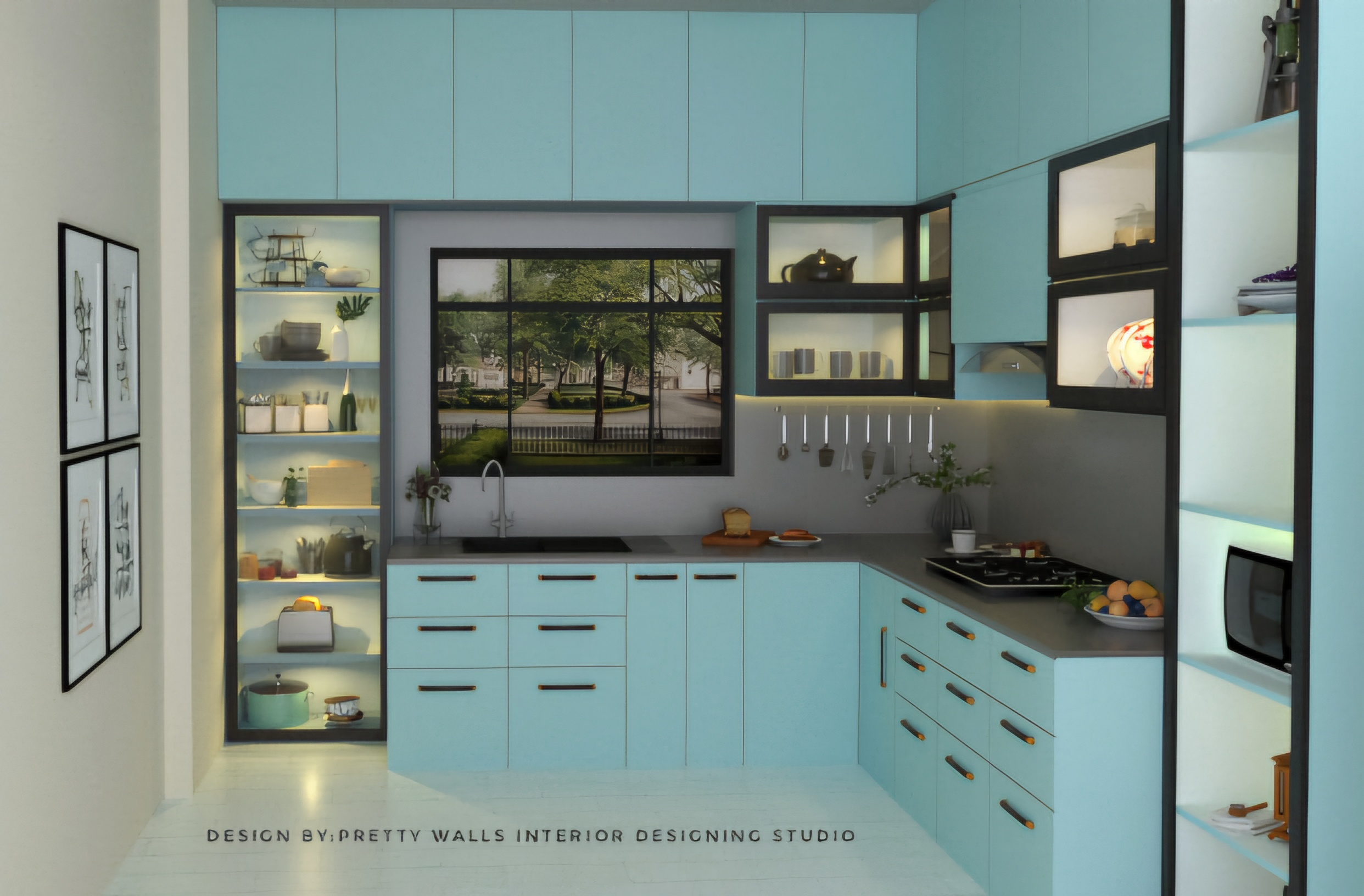 Indian kitchens by Pretty Walls