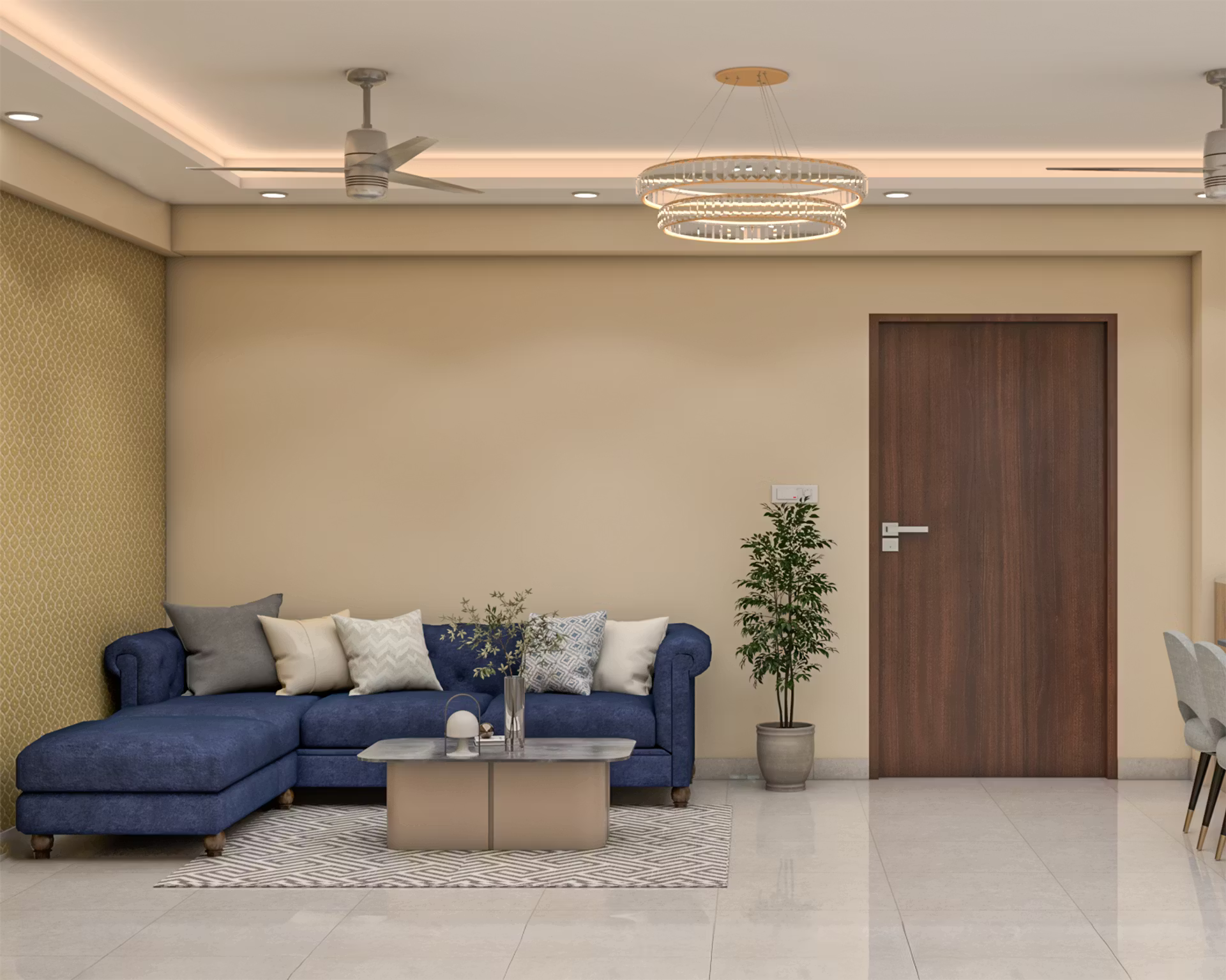 hall false ceilings by Vishwajeet Singh