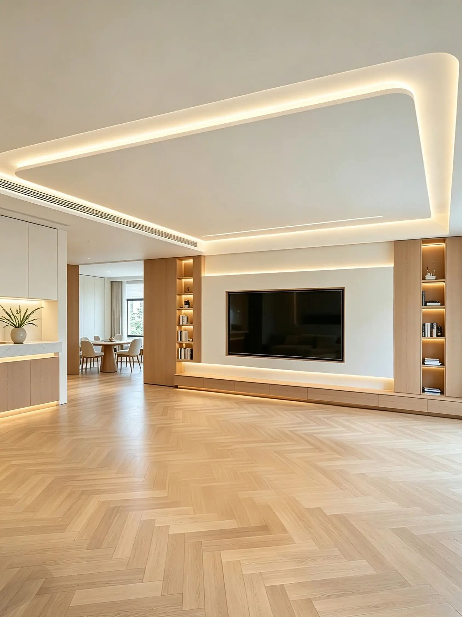 hall false ceilings by Sudha Toshniwal