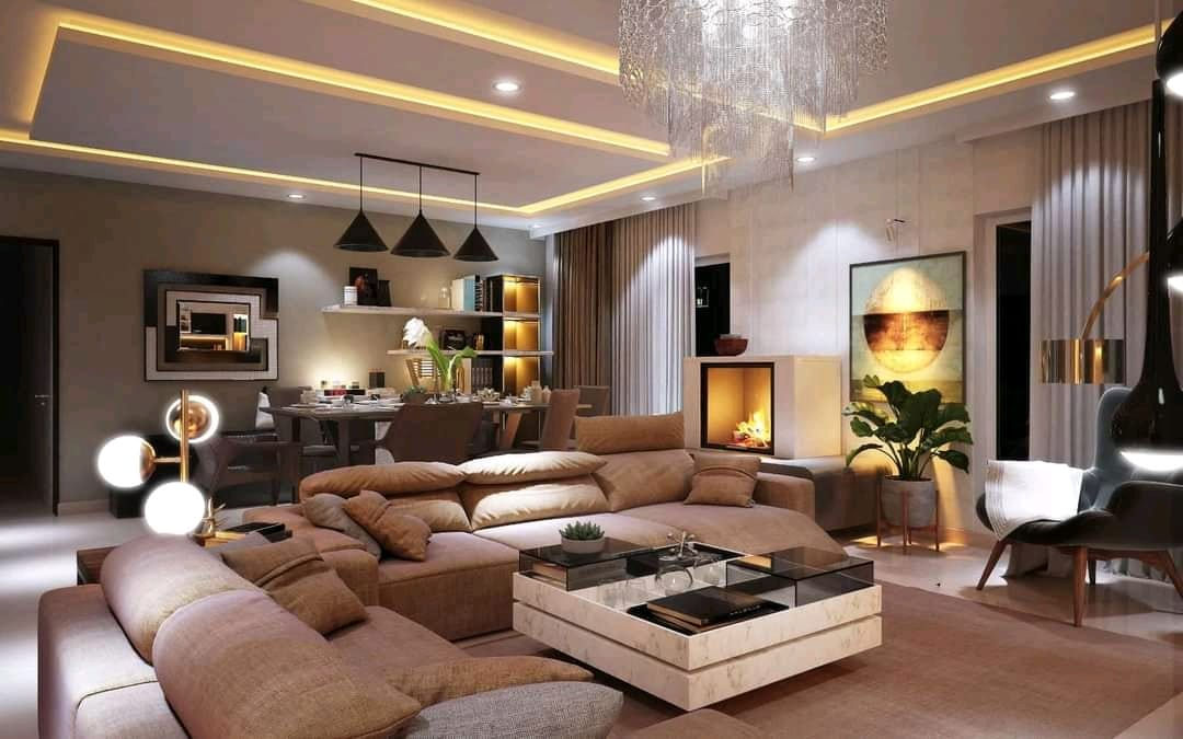 hall false ceilings by Matrix FMS (Interiors) India Pvt Ltd