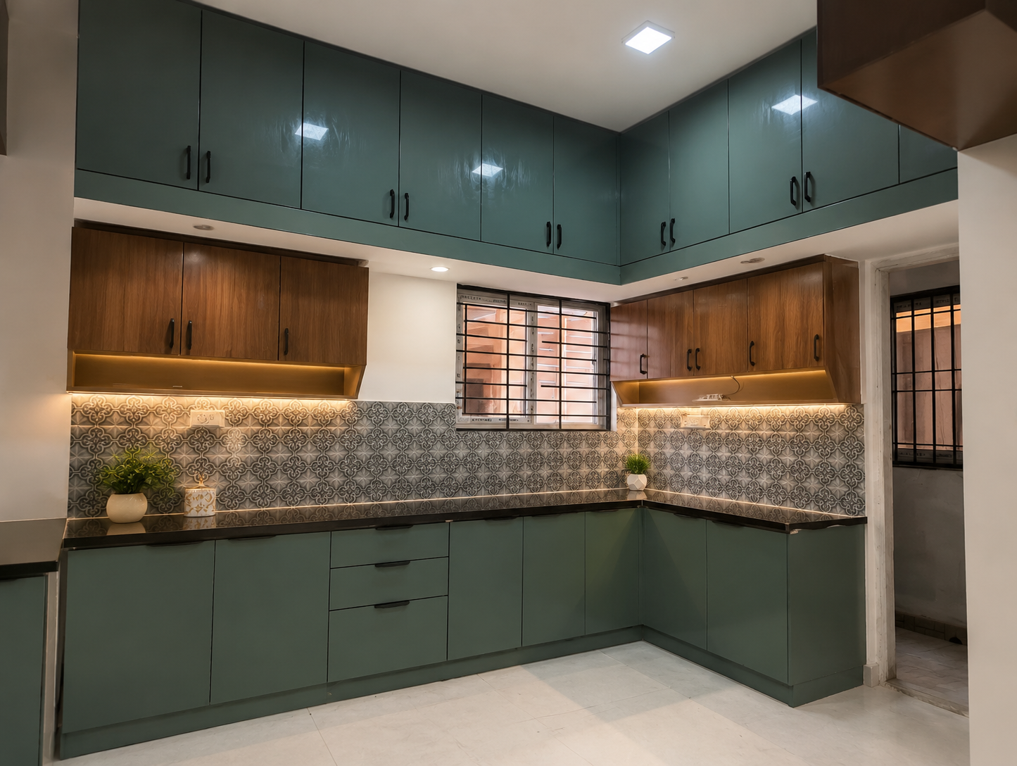 Indian kitchens by GK Home Construction