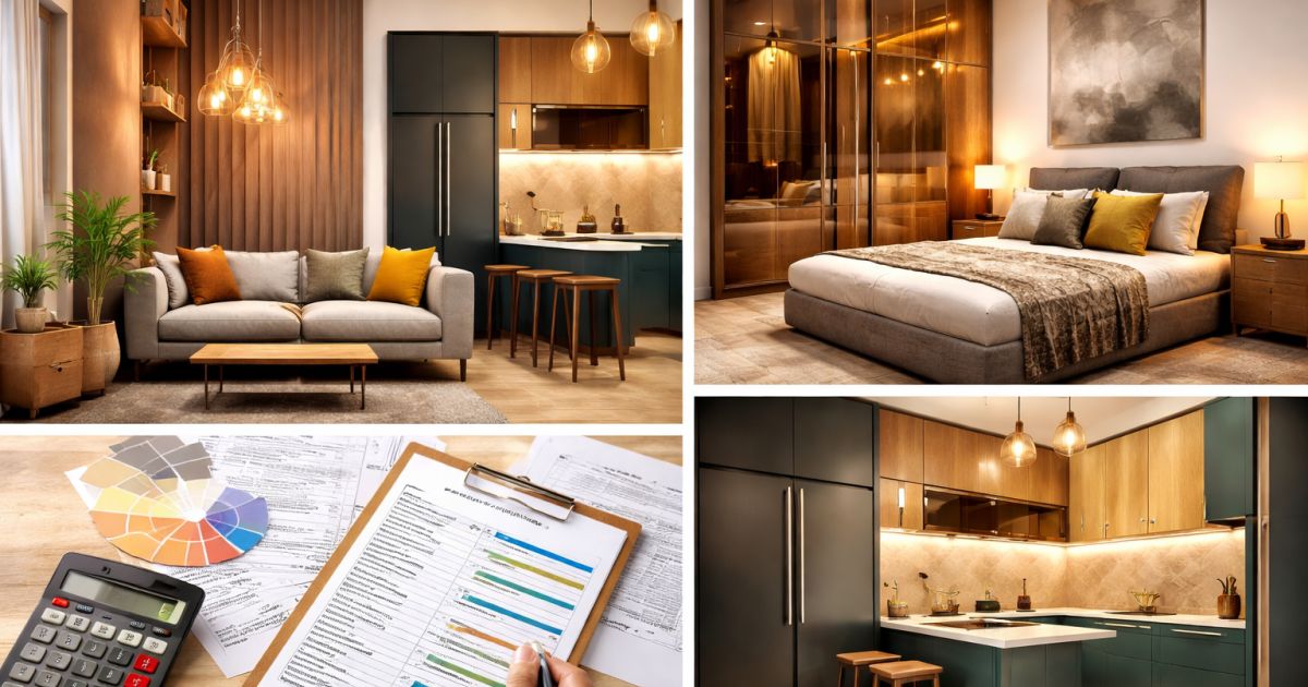 2BHK Interior Design Cost in India – Room-by-Room Budget Guide ...