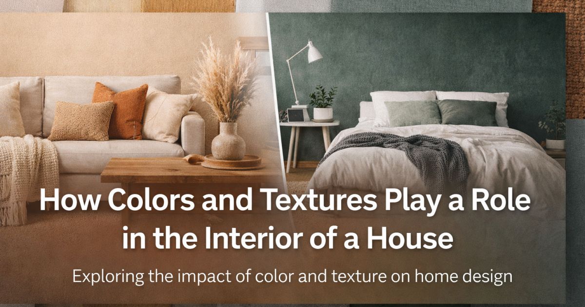 Visual Texture In House How Colors and Textures Shape the Interior of a Home | WallsToWonder