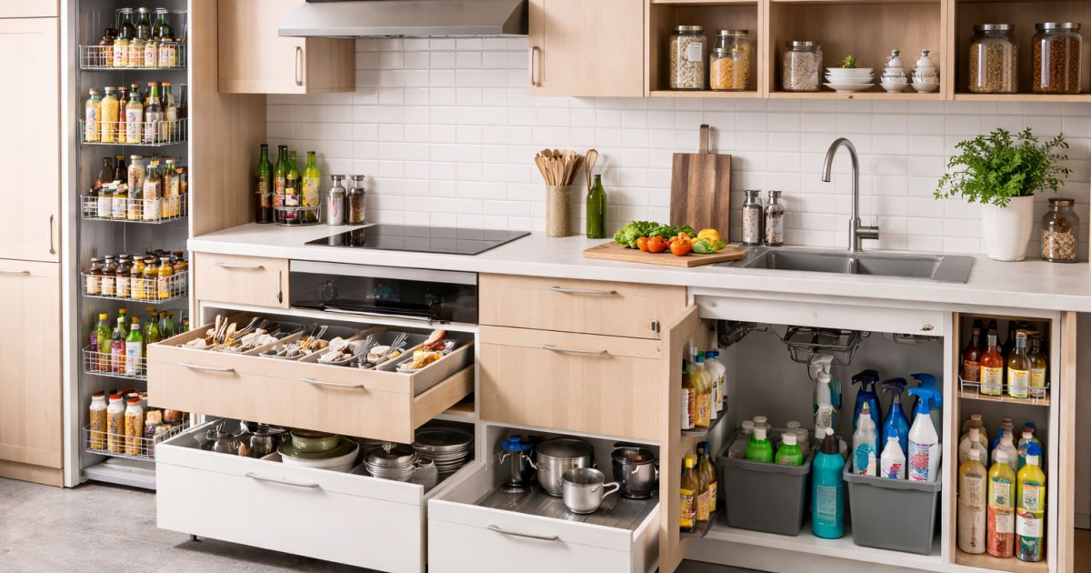 Kitchen Storage Ideas: Smart Ways to Make Your Kitchen More Organized ...