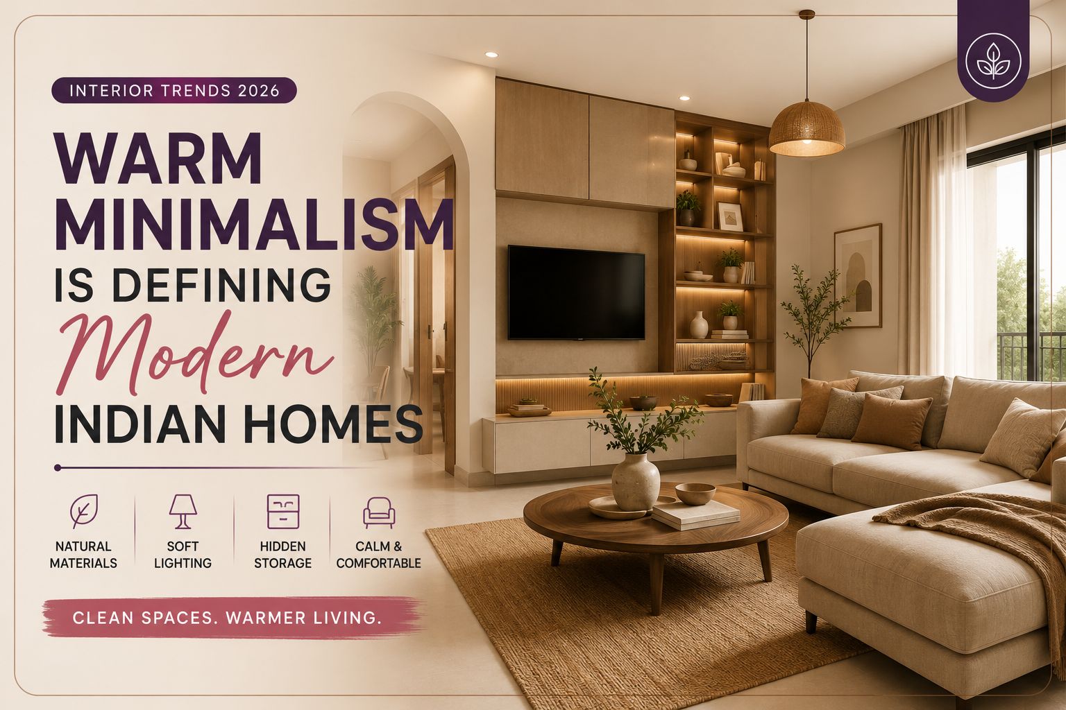 Warm Minimalism Is Defining Modern Indian Homes