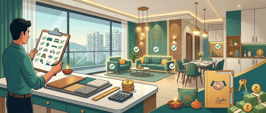 Interior Design Quotation Checklist for Baner, Pune Homes