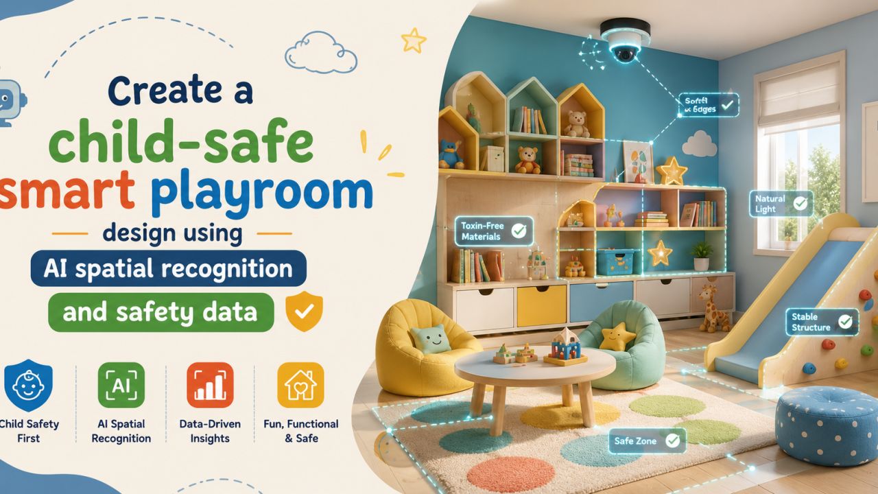 How to Plan a Child-Safe Smart Playroom with AI