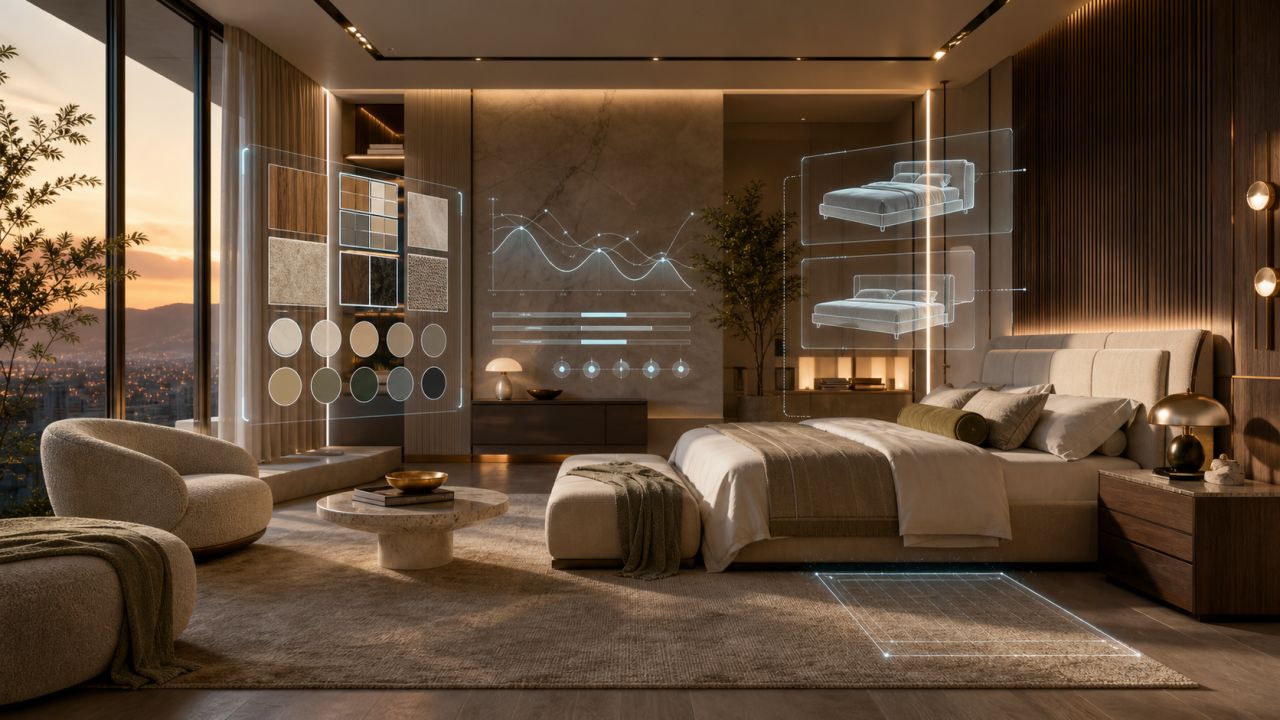 How AI Predicts the Next Luxury Bedroom Trends for Indian Homes