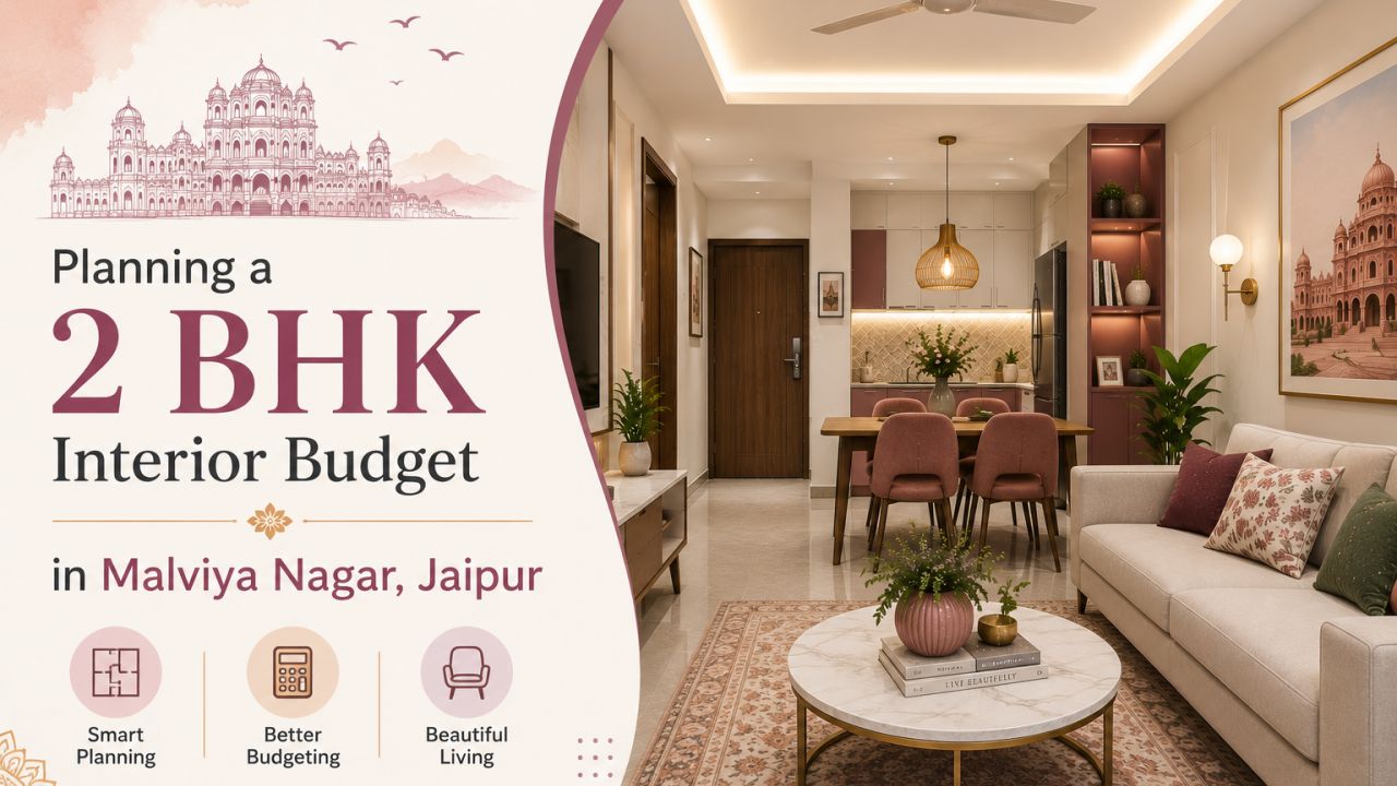 Planning a 2 BHK Interior Budget in Malviya Nagar, Jaipur