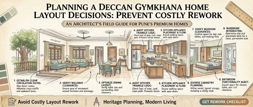 Planning a Deccan Gymkhana Home: The Layout Decisions That Prevent Costly Rework