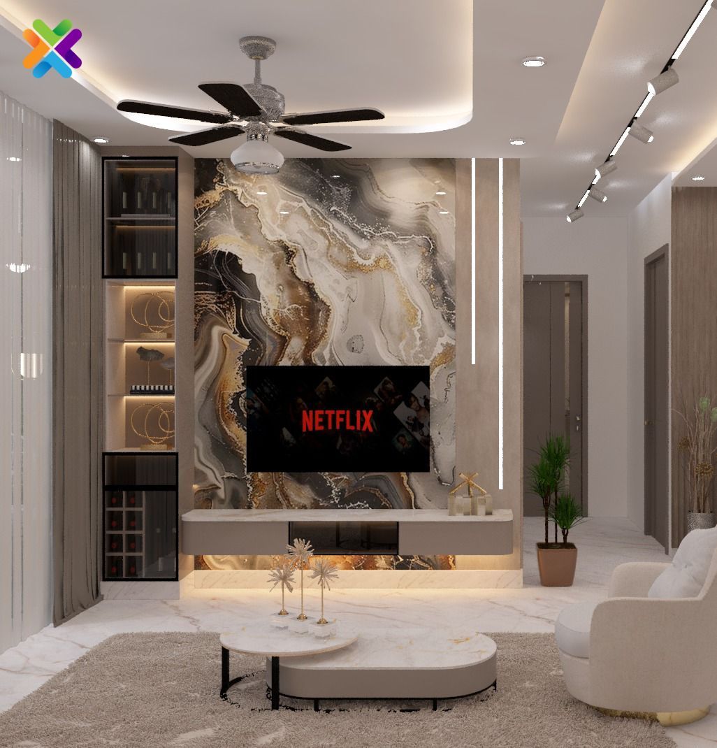Luxury 3BHK Interior Design