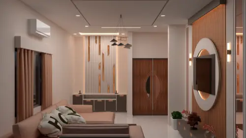 Contemporary 3BHK Interior Design
