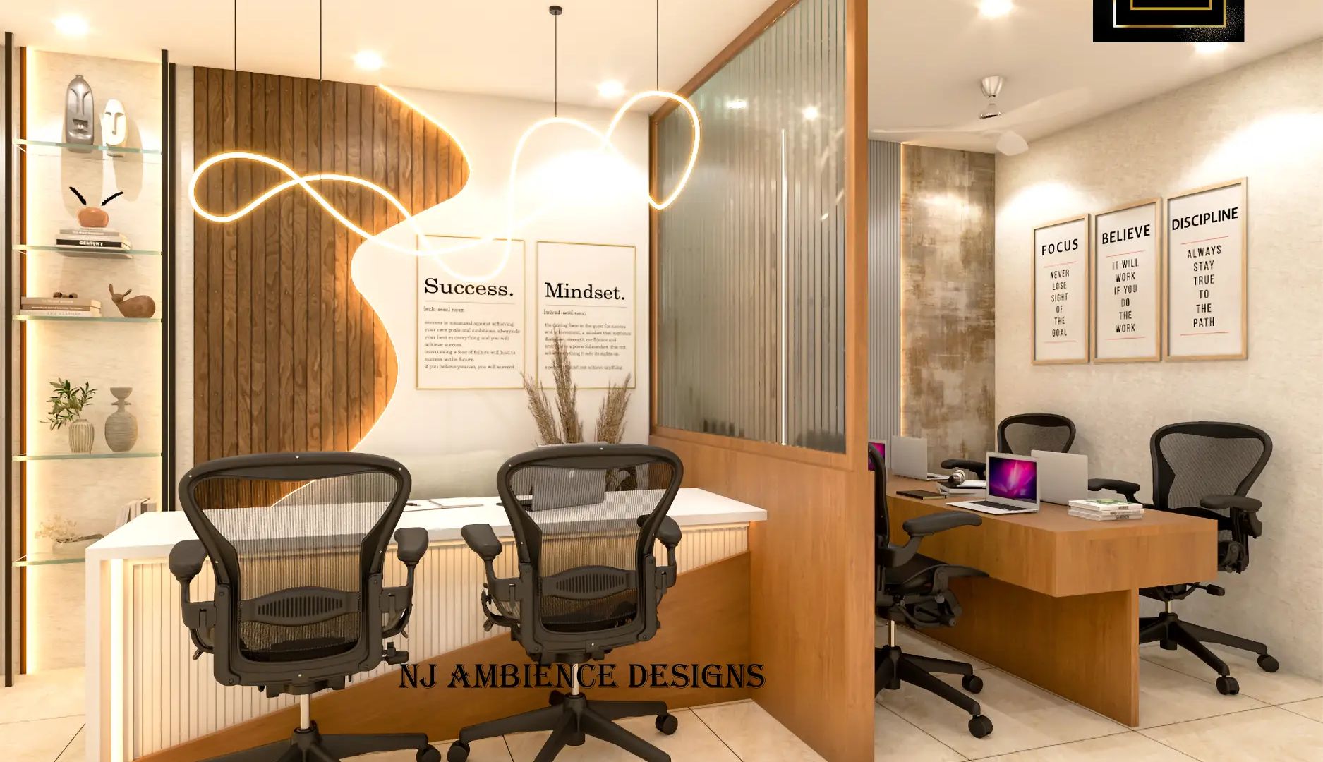 Modern CA Office Interior