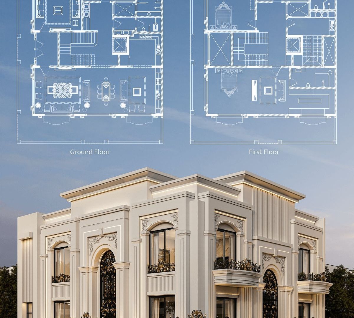 Classic Farmhouse Residential Design
